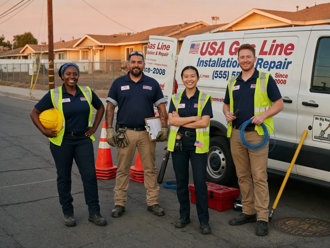 Gas Line Installation company in Dallas Center, IA